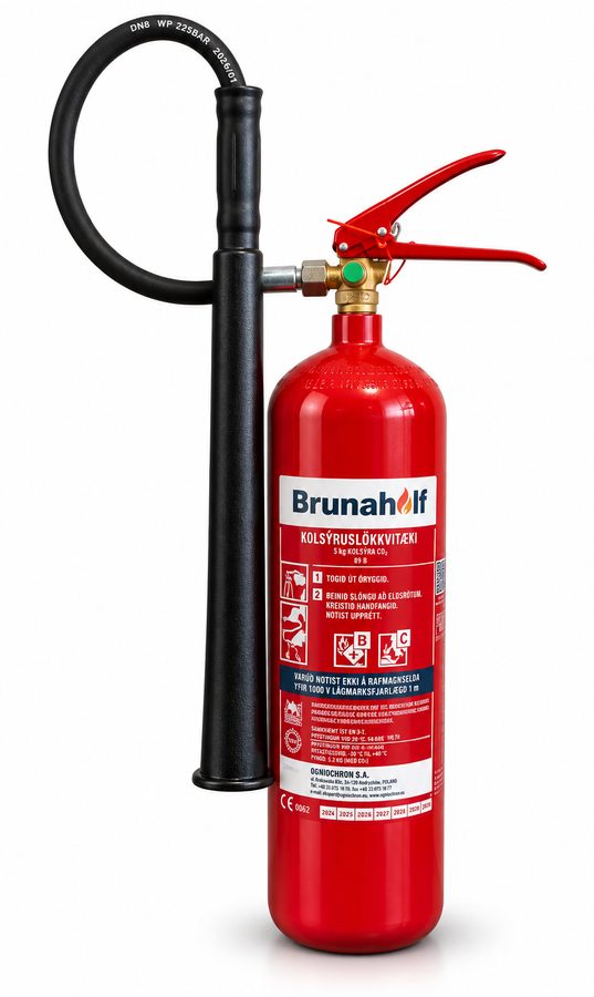 CO₂ 5 kg. Slökkvitæki