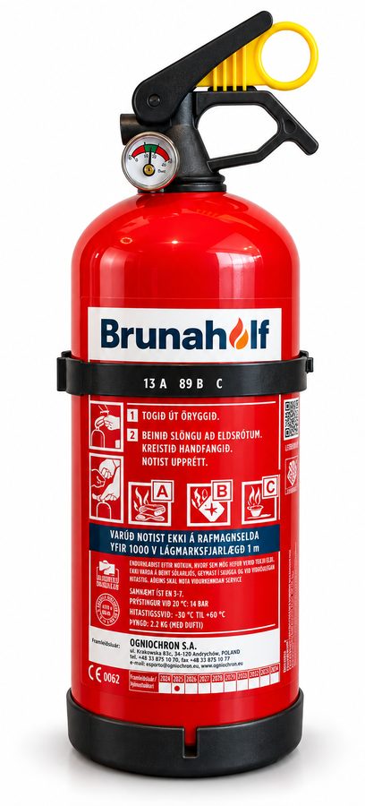 Duft 2 kg. ABC Slökkvitæki