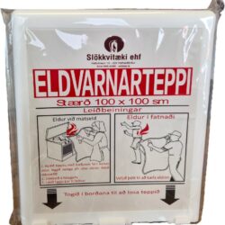 Eldvarnateppi 1 × 1 m í hylki