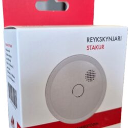 Reykskynjari með 10 ára rafhlöðu